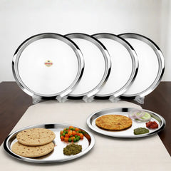 Vinod Stainless Steel New Tat, Set of 6 pieces