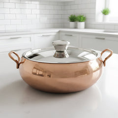 Stainless Steel Serving Bowl with SS Lid