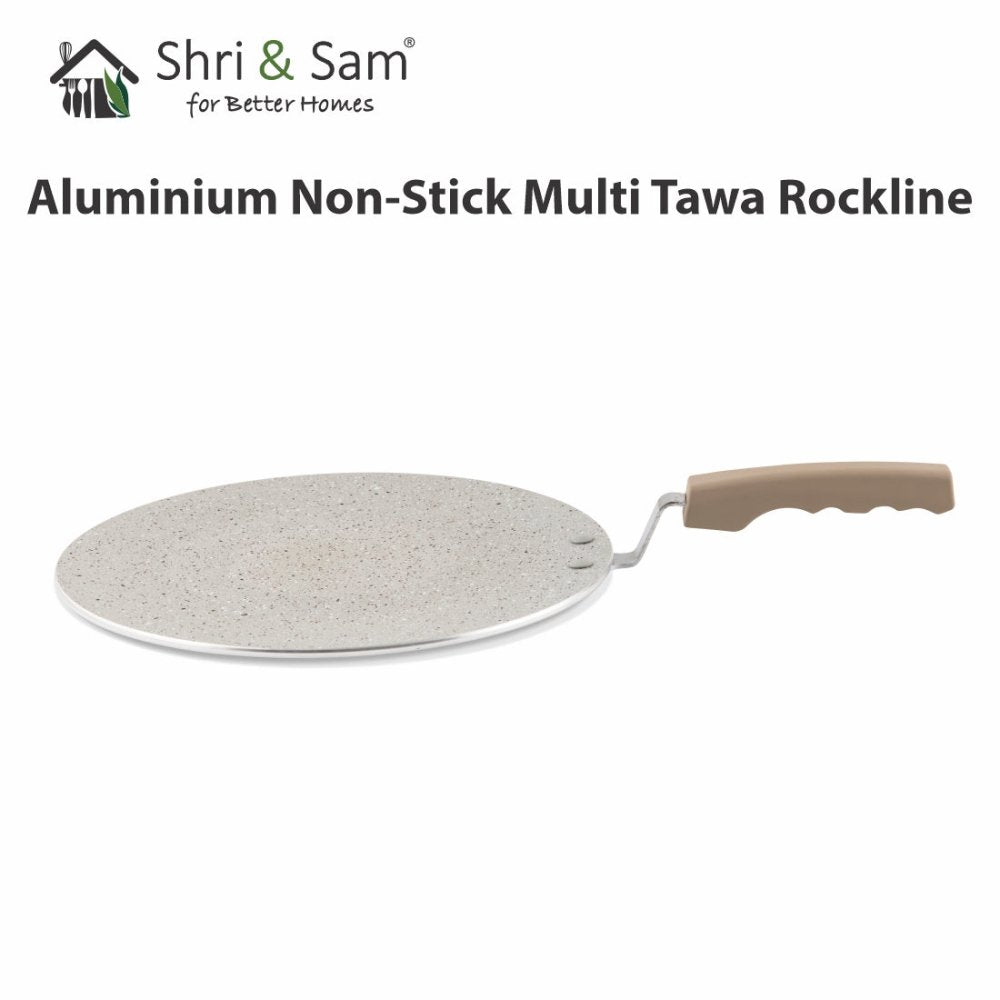 Aluminium Non - Stick Multi Tawa Rockline