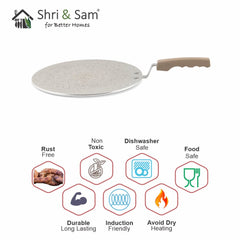 Aluminium Non - Stick Multi Tawa Rockline