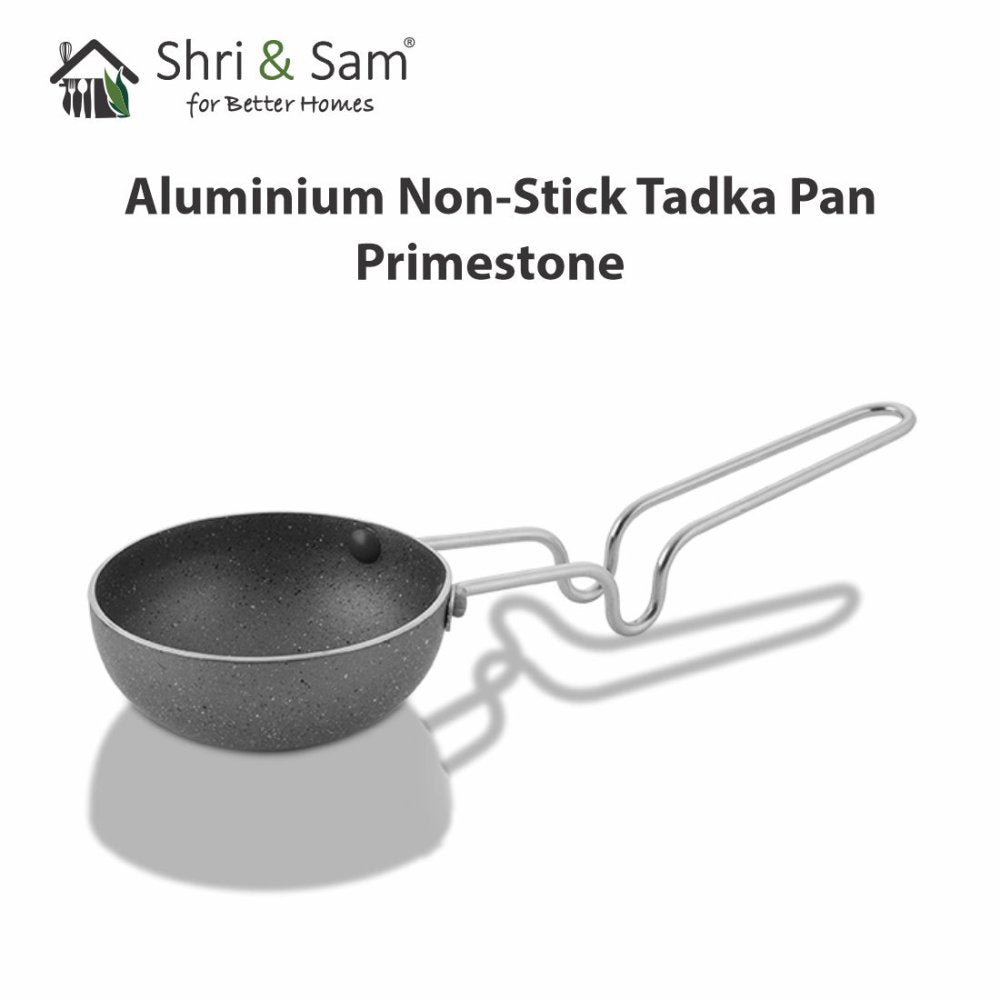 Aluminium Non - Stick Tadka Pan Primestone