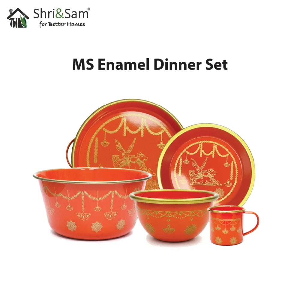 Enamel - Coated MS Utility Set