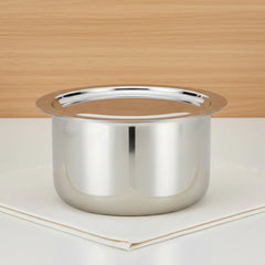 Doniv Titanium Triply Stainless Steel Tope with Cover , Induction Friendly
