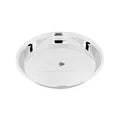 VINOD Stainless Steel Parat Made with Highest Grade Steel, Tough Strong Build, Easy to Clean and Rust Free - No.20