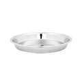 VINOD Stainless Steel Parat with Highest Grade Steel, Tough and Strong Build, Easy to Clean and Rust Free - No.18