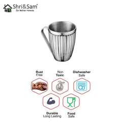 SNOB Step Stainless Steel Coffee Mug