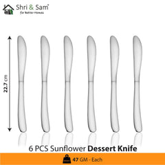 Stainless Steel 18 PCS Cutlery Set Sunflower