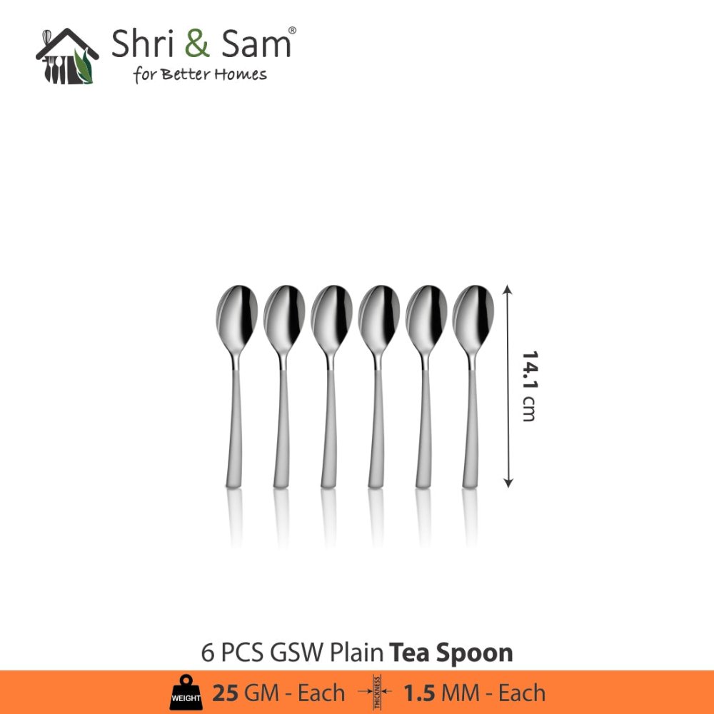 Stainless Steel 18 PCS Cutlery Set (without knife) GSW Plain