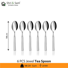 Stainless Steel 18 PCS Cutlery Set (without knife) Jewel