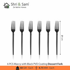 Stainless Steel 24 PCS Cutlery Set with PVD Coating Maccy