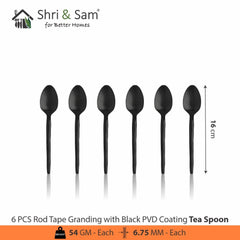Stainless Steel 24 PCS Cutlery Set with PVD Coating Rod Tape Granding