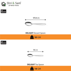 Stainless Steel 30 PCS Dinner set (6 People) Delight