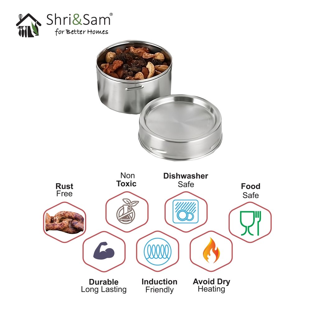 Stainless Steel 304 Leakproof Food Container