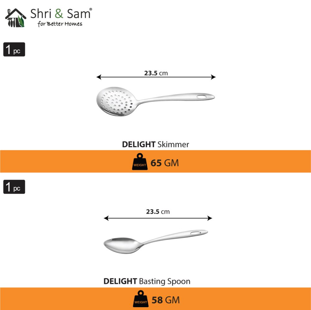 Stainless Steel 50 PCS Dinner set (6 People) Delight