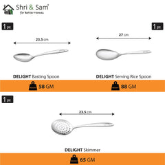 Stainless Steel 61 PCS Dinner set (6 People) Delight