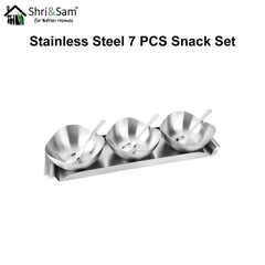 Stainless Steel 7 PCS Snack Set