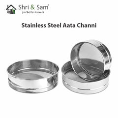 Stainless Steel Aata Channi