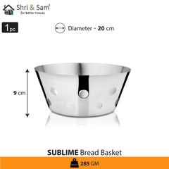 Stainless Steel Bread Basket Sublime