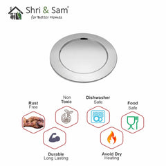 Stainless Steel Charger Plate (Serving Plate)