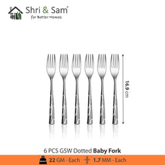 Stainless Steel Cutlery GSW Dotted