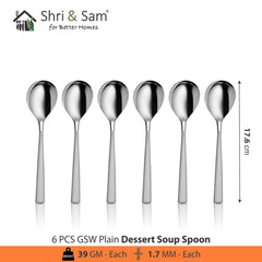 Stainless Steel Cutlery GSW Plain