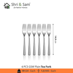 Stainless Steel Cutlery GSW Plain