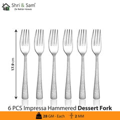 Stainless Steel Cutlery Impressa Hammered
