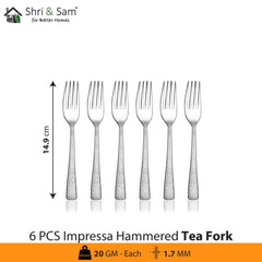 Stainless Steel Cutlery Impressa Hammered