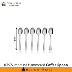 Stainless Steel Cutlery Impressa Hammered