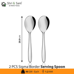 Stainless Steel Cutlery Sigma Border
