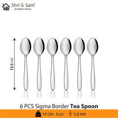 Stainless Steel Cutlery Sigma Border