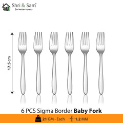 Stainless Steel Cutlery Sigma Border