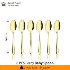Stainless Steel Cutlery with Champagne Gold PVD Coating Gracy