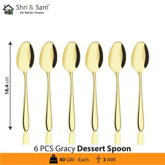 Stainless Steel Cutlery with Champagne Gold PVD Coating Gracy