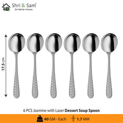 Stainless Steel Cutlery with Laser 1 Jasmine