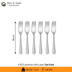 Stainless Steel Cutlery with Laser 4 Jasmine