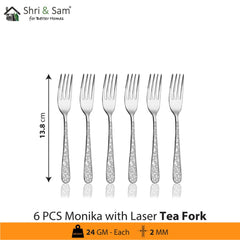 Stainless Steel Cutlery with Laser Monika