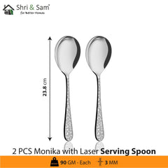 Stainless Steel Cutlery with Laser Monika