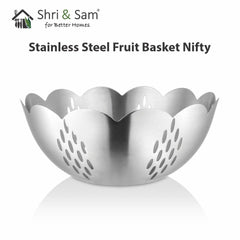 Stainless Steel Fruit Basket Nifty