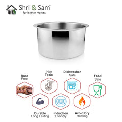 Stainless Steel Heavy Weight Patila