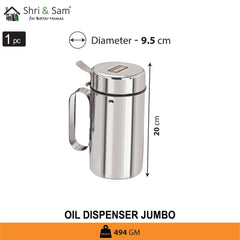 Stainless Steel Oil Dispenser