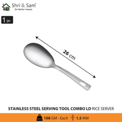 Stainless Steel Serving Tool Combo LD