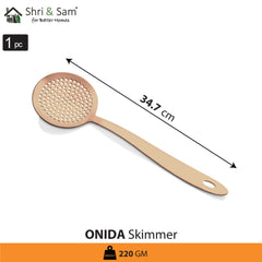 Stainless Steel Skimmer with Rose Gold PVD Coating Onida