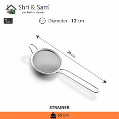 Stainless Steel Strainer 12 CM