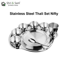 Stainless Steel Thali Set (1 Person) Nifty