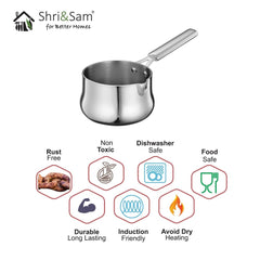 Stainless Steel Triply Bharat Coffee Warmer