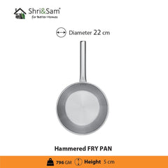 Stainless Steel Triply Hammered Cookware Set of 3 PCS