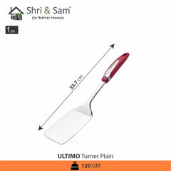 Stainless Steel Turner Plain Ultimo