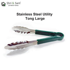 Stainless Steel Utility Tong Large