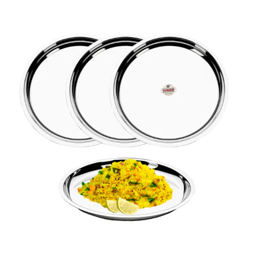 Vinod Stainless Steel New Tat, Set of 4 pieces